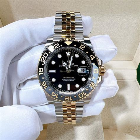 rolex two tone gmt master